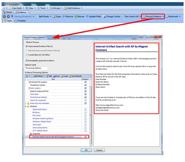 News Release Ief Evidence Processor Module For Encase V7 Magnet Forensics