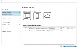 Magnet AXIOM Evidence Sources Platforms