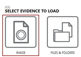 Select evidence to load