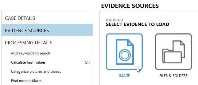 Loading XRY Images in AXIOM