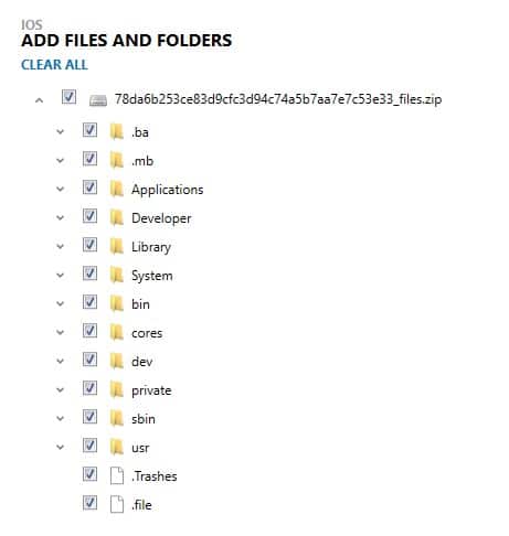 Add files and folders