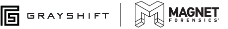 Grayshift and Magnet Forensics logos