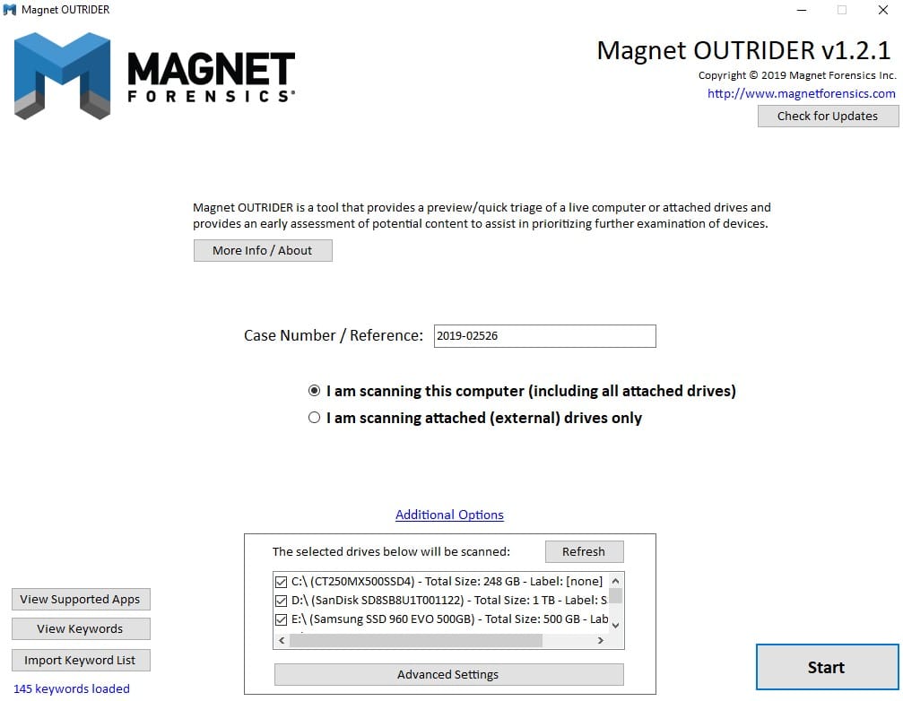 Magnet OUTRIDER scan