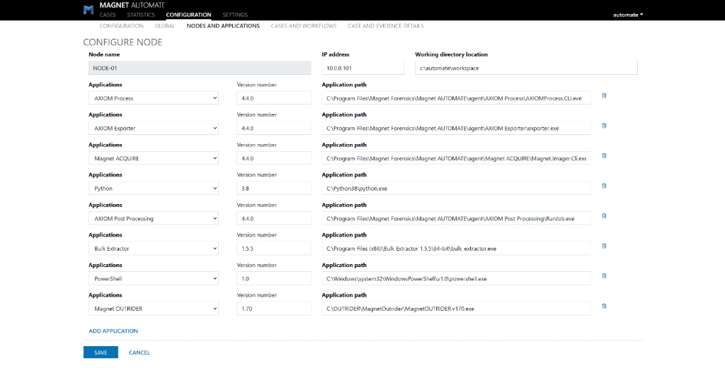 Set Up Interface