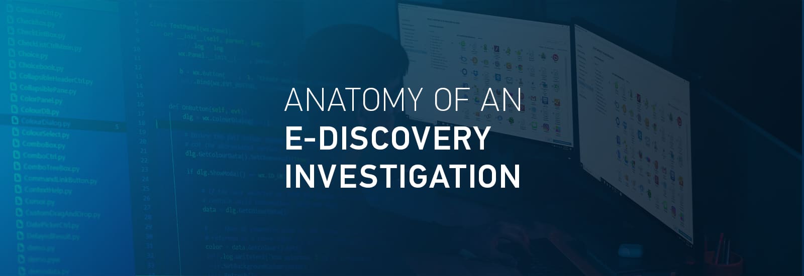 Anatomy of eDiscovery blog header image