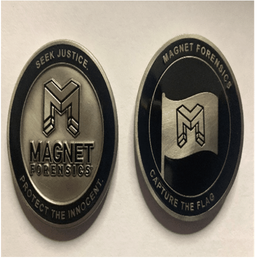 Magnet Capture the Flag Challenge Coins