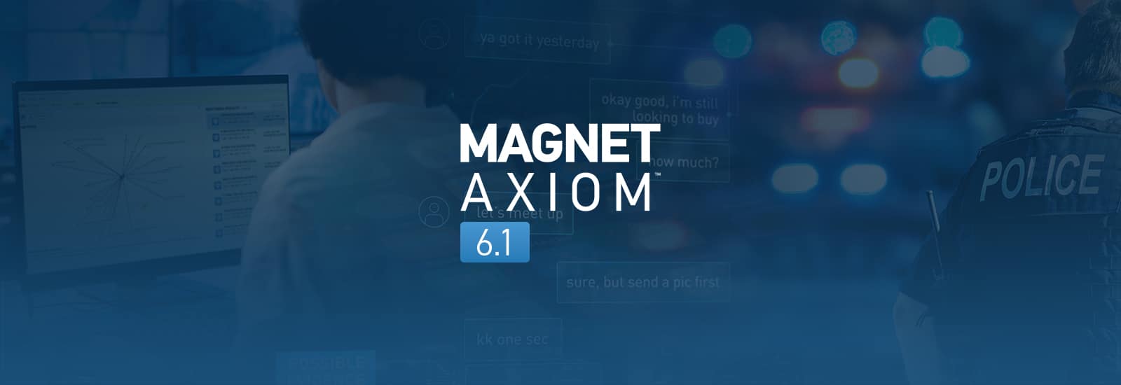 A decorative header for the release of Magnet AXIOM 6.1