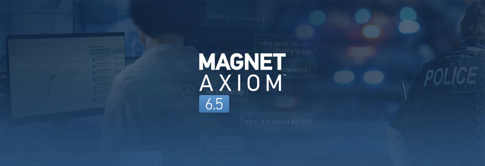 A decorative header for the Magnet AXIOM 6.5 release