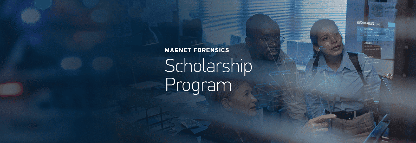 A decorative header for the Magnet Scholarship Program 2022