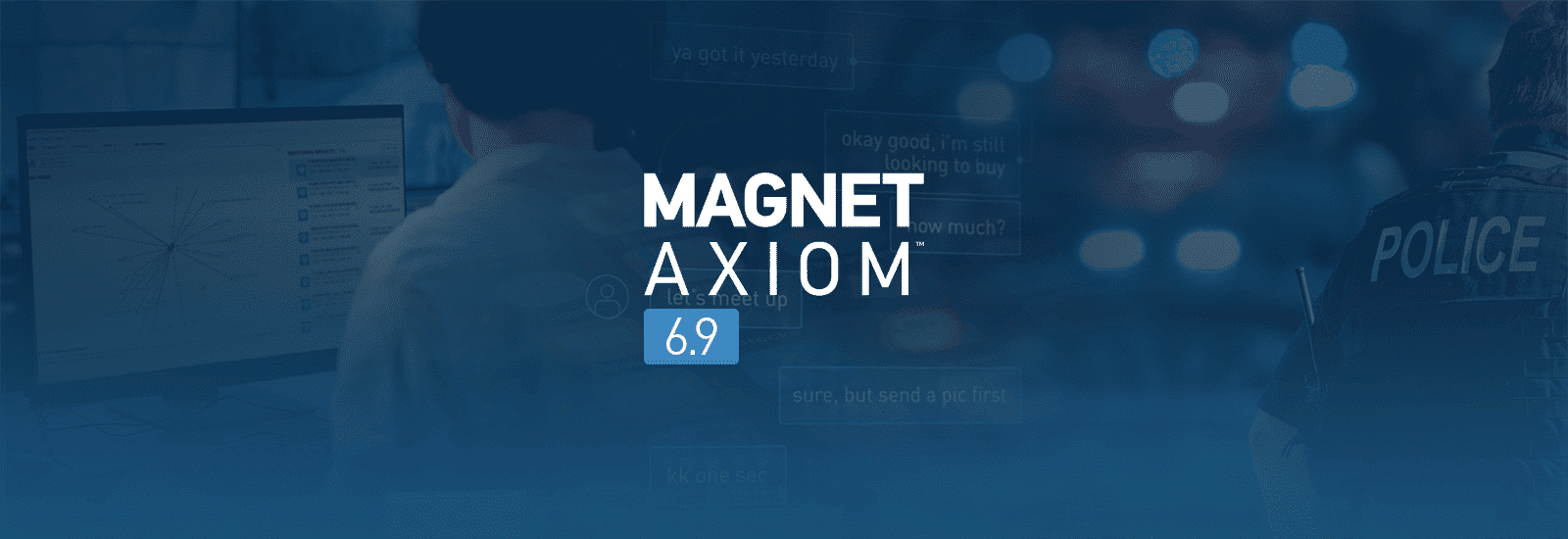 A decorative header for the Magnet AXIOM 6.9 release