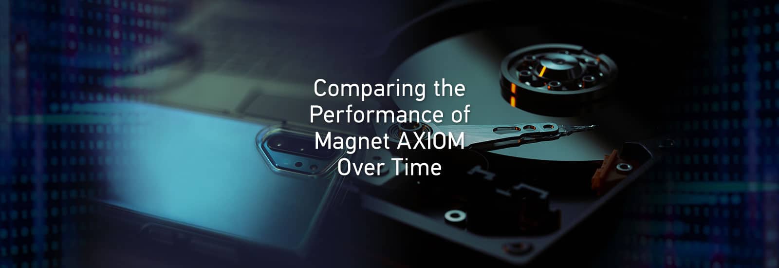 A decorative header for the Magnet AXIOM performance testing blog