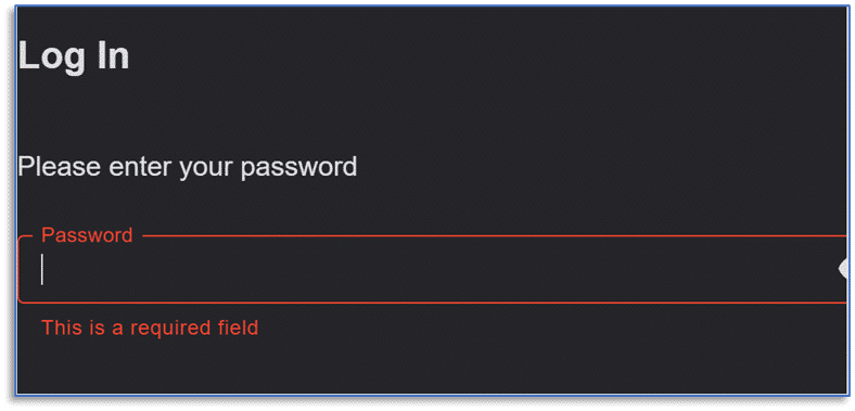 A screenshot of the log in and password prompt for authorizing AXIOM Cyber access to the VeraKey.