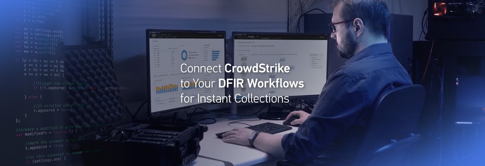 A decorative header for the post How AUTOMATE Enterprise Integrates With CrowdStrike