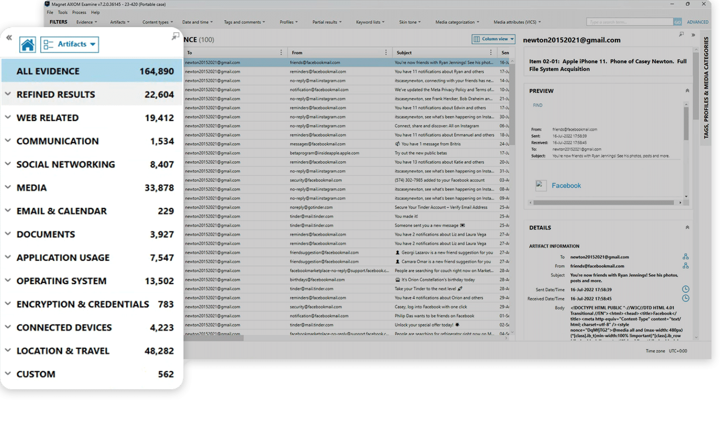 Module 5 training screen