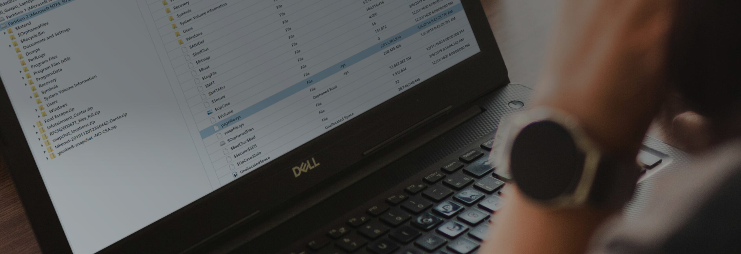 Feature image about the pagefile.sys forensic artifact.
